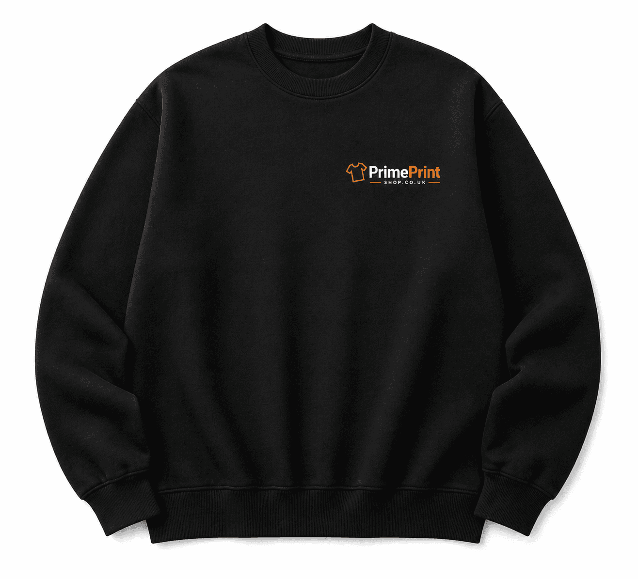 Classic Crewneck Sweatshirt — UK custom print, Navy Blue preview